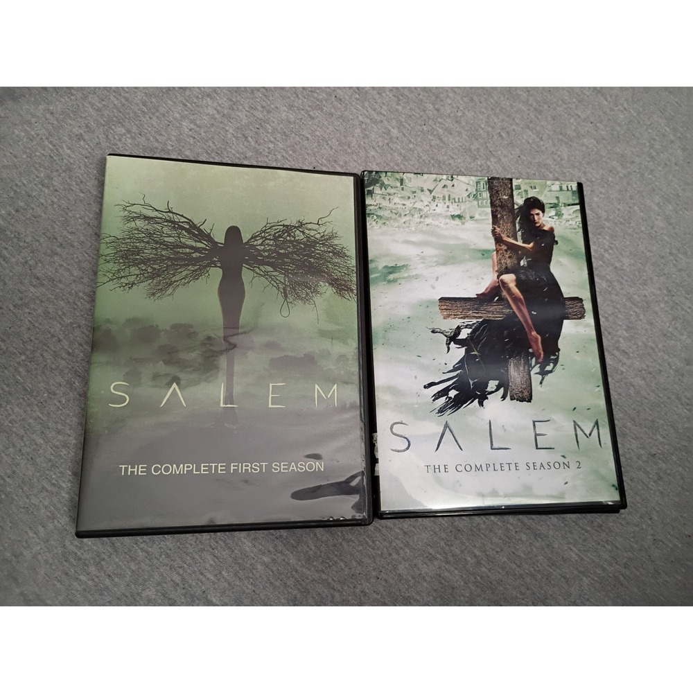 Salem The Complete Season 1 and 2 DVD Set 3-Disc Widescreen Horror TV First